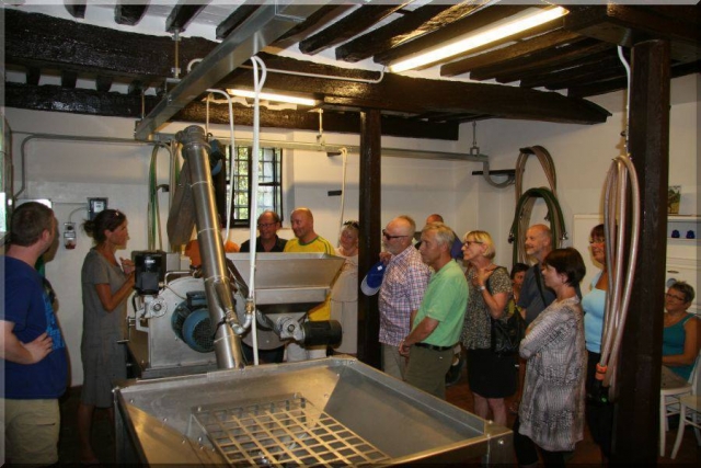  Visite de la production d'huile 